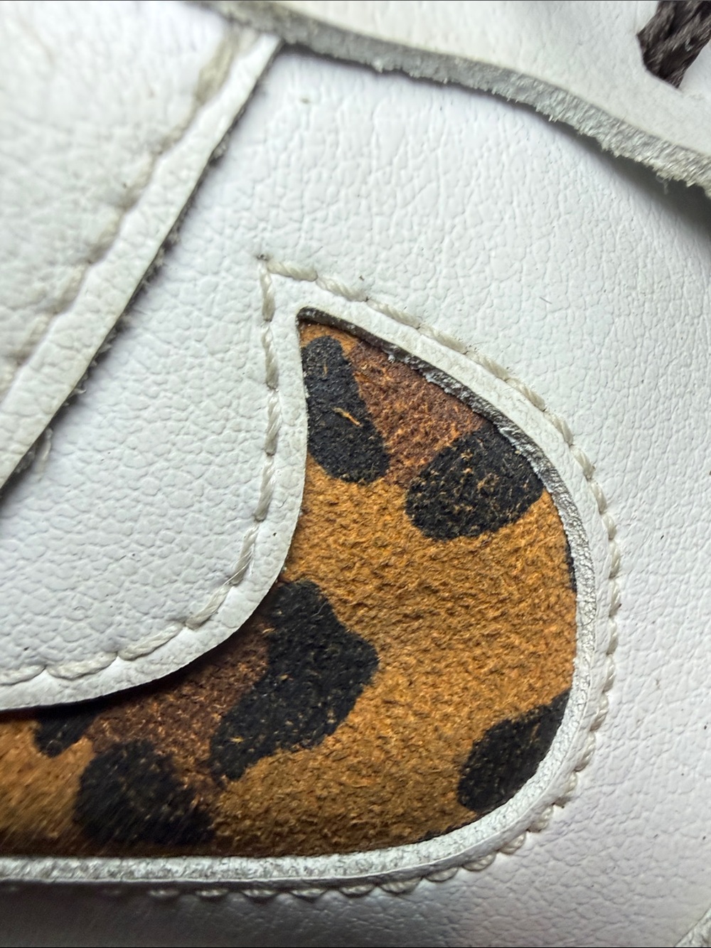 NIKE Air Force 1 Low Pixel SE White Leopard Women's Sneakers 7.5 - Picture 15 of 16